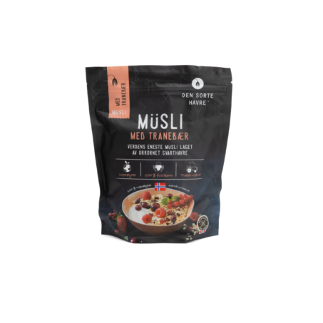 MUESLI WITH CRANBERRIES (without added sugar)