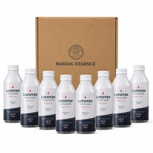 Lofoten Arctic Water - SPARKLING WATER (aluminum flask) 8pcs
